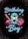 Custom Year Baseball Donut Glaze Sprinkles Birthday Boy - Special Occasion Celebration Gift Garden Flag - 6