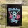 Custom Year Baseball Donut Glaze Sprinkles Birthday Boy - Special Occasion Celebration Gift Garden Flag - 5