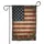 Vintage Weathered Distressed American Flag Stars Stripes - Farmhouse Home Decor Gift Garden Flag - 3