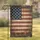 Vintage Weathered Distressed American Flag Stars Stripes - Farmhouse Home Decor Gift Garden Flag - 1