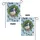 White Goose Yellow Daisy Crown Pink Bow Wreath Welcome Blue Hydrangea Decor Gift Garden Flag - 4