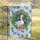 White Goose Yellow Daisy Crown Pink Bow Wreath Welcome Blue Hydrangea Decor Gift Garden Flag - 5