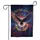 Bald Eagle American Flag Wings 'God Bless America' Independence Day Home Decor For Veterans Garden Flag - 3