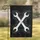 Crossed Wrenches Dark Marble - Workshop Decor Gift for Mechanic Garden Flag - 1
