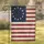 Betsy Ross American Flag 13 Stars in Circle Distressed Stripes - Patriotic Home Decor Garden Flag - 1