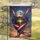 Bald Eagle Golden Cross American Flag - Patriotic Faith Decor Gift Garden Flag - 5