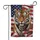 Majestic Bengal Tiger American Flag - Independence Day Gift for Veterans Garden Flag - 3