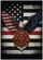 Bald Eagle Firefighter Maltese Cross - Thin Red Line Home Decor Gift for First Responders Garden Flag - 6