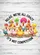 Quirky Cartoon Chickens 'RELAX, WE'RE ALL CRAZY' Wooden Farmhouse Home Decor for Chicken Lover Garden Flag - 6