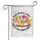 Quirky Cartoon Chickens 'RELAX, WE'RE ALL CRAZY' Wooden Farmhouse Home Decor for Chicken Lover Garden Flag - 3