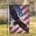 Bald Eagle American Flag - Independence Day Home Decor Gift for Veterans Garden Flag - 1