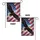 Bald Eagle American Flag - Independence Day Home Decor Gift for Veterans Garden Flag - 4