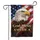 Bald Eagle American Flag God Bless America - Independence Day Gift for Veterans Garden Flag - 3