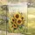 Golden Sunflowers Monarch Butterflies Wildflower Meadow - Home Decor Gift for Nature Lovers Garden Flag - 5