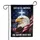 Bald Eagle American Flag Cross GOD BLESS AMERICA - Faithful Patriotic Home Decor Gift Garden Flag - 3