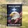 Bald Eagle American Flag Cross GOD BLESS AMERICA - Faithful Patriotic Home Decor Gift Garden Flag - 5