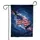 Soaring Majestic Bald Eagle American Flag Independence Day Decor for Proud Americans Garden Flag - 3
