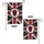 Red Skull Crossed Sabers Union Jack - Home Decor Gift Garden Flag - 4