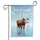 I May Be Stupid Statement Brown And White Cow In Water Farmhouse Decor Gift Garden Flag - 3