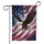 Bald Eagle American Flag Independence Day - Gift for Veterans & Military Families Garden Flag - 3