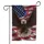 Bald Eagle American Flag Independence Day - Patriotic Home Decor Gift Garden Flag - 3