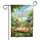 Antique Open Book Pencils Butterflies Rainbow - Book Lover Home Decor Gift Garden Flag - 3