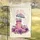 Pink Rain Boot Umbrella Pansies Wildflowers - Spring Home Decor Gift Garden Flag - 5