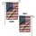 Weathered American Flag Rugged Patriotic Home Decor Gift Garden Flag - 4
