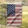 Weathered American Flag Rugged Patriotic Home Decor Gift Garden Flag - 5