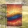 Expansive Layered Color Fields with Glowing Sunset Sky and Wispy Clouds Home Decor Gift Garden Flag - 5