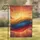 Expansive Layered Color Fields with Glowing Sunset Sky and Wispy Clouds Home Decor Gift Garden Flag - 1