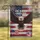 Bald Eagle American Flag One Nation Under God Independence Day Garden Flag - 1