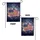 Illuminated American Flag 'AMERICA' Marquee Fireworks - Independence Day Celebration Garden Flag - 4