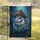 Great White Shark Pirate Skull Crossbones - Underwater Adventure Gift for Pirate Fan Garden Flag - 5
