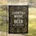 Vintage Country Music Beer Quote - Home Bar Party Decor Gift for Music Lover Garden Flag - 5