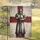Distressed Templar Knight St George Cross Gritty - Historical Decor Gift for History Buffs Garden Flag - 5