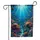 Tropical Fish Coral Reef Ocean Scene - Ocean Lover Home Decor Gift Garden Flag - 3