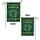 Emerald Green Leprechaun Bagpiper Celtic Shamrock Clover St. Patrick's Day Festive Celebration Garden Flag - 4