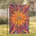 Hello Summer Sunrays Swirling Undulating Stripes - Warm Weather Lifestyle Gift Garden Flag - 1