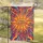 Hello Summer Sunrays Swirling Undulating Stripes - Warm Weather Lifestyle Gift Garden Flag - 5