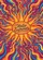 Hello Summer Sunrays Swirling Undulating Stripes - Warm Weather Lifestyle Gift Garden Flag - 6