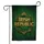 Gold Irish Republic Celtic Knot Shamrocks - Irish Heritage Home Decor Gift Garden Flag - 3
