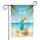 Welcome To The Beach Cocktail Starfish Scene - Summer Tropical Home Decor Gift Garden Flag - 3