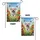 Playful Maltese Dog Garden Flowers Butterflies - Home Decor Gift for Pet Lover Garden Flag - 4
