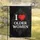 I Heart Older Women Red Heart Text - Bold Filigree Statement Home Decor Gift Garden Flag - 5