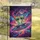Green Alien UFO Peace Sign - Sci-Fi Lover Home Decor Gift Garden Flag - 5