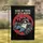 Hang In There It Gets Worse Raccoon Red Sunglasses - Sarcasm Humor Gift Garden Flag - 1