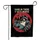 Hang In There It Gets Worse Raccoon Red Sunglasses - Sarcasm Humor Gift Garden Flag - 3