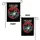 Hang In There It Gets Worse Raccoon Red Sunglasses - Sarcasm Humor Gift Garden Flag - 4
