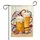 Golden Lager Beer Glasses Frothy Foam Red Blue Ribbons - Home Bar Decor Gift Garden Flag - 3